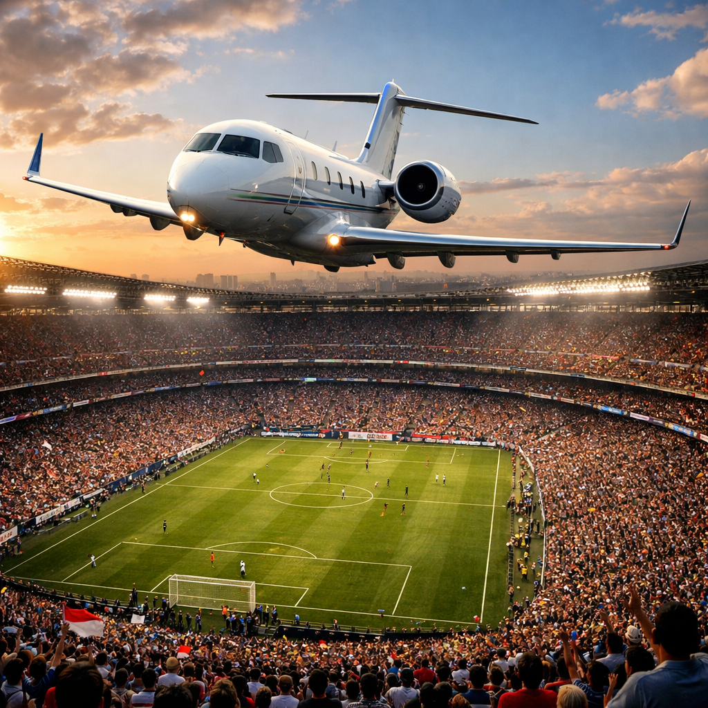 Private Jet travel to FIFA