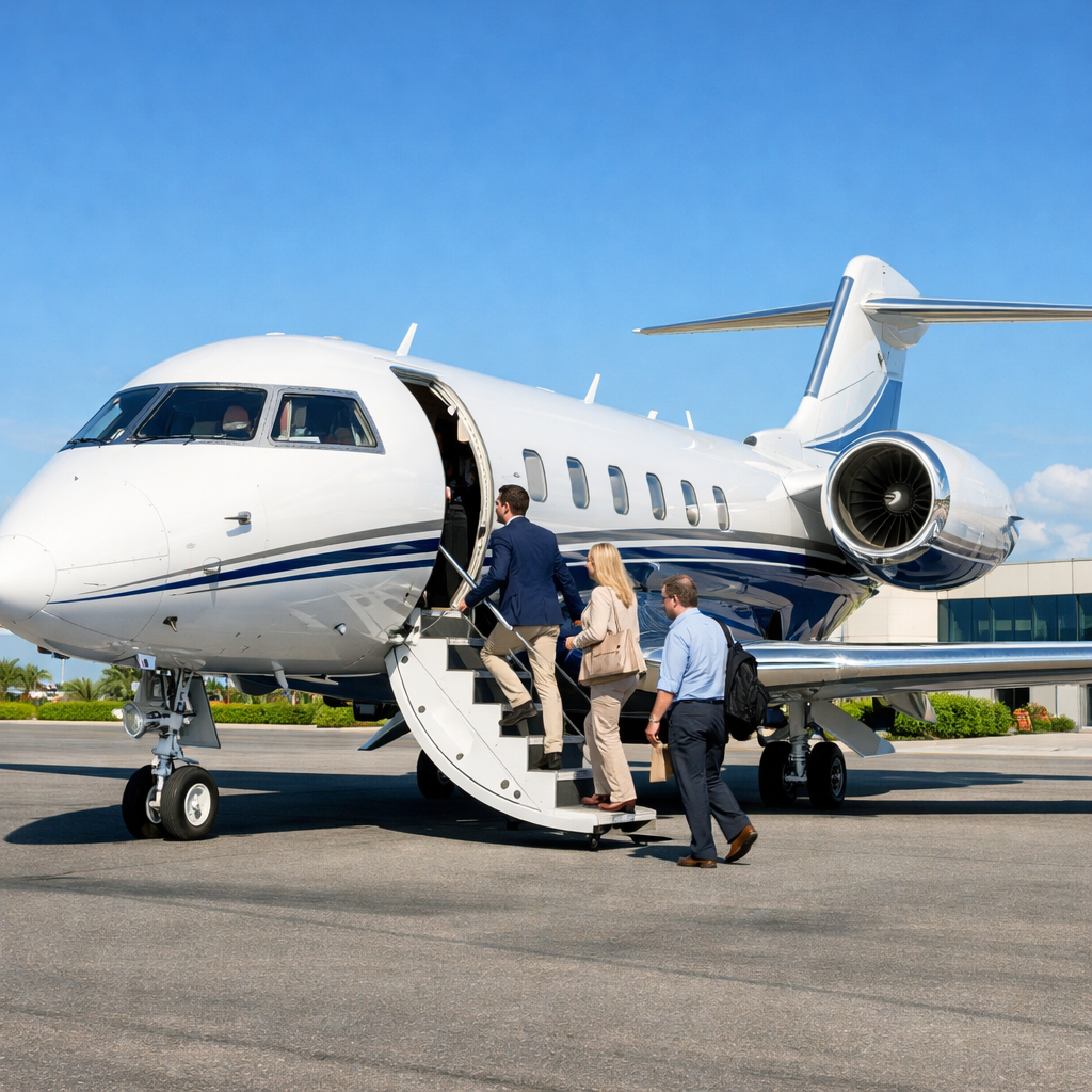 One Way Flight Charter Deals 
